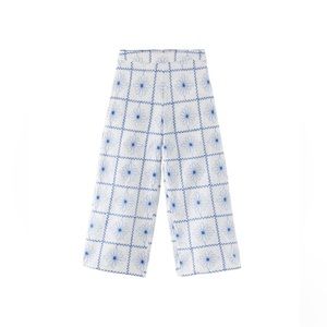 Zara embroidered pant